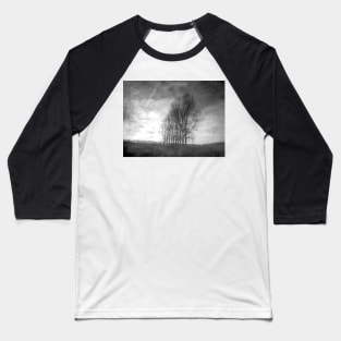 Trees and Clouds in France Baseball T-Shirt